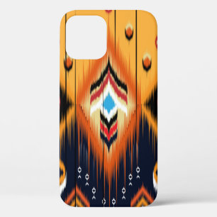 Ikat geometrisches Folklore-Ornament. Stammesethni Case-Mate iPhone Hülle