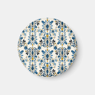 Ikat-Krawatte, Stammesfarbe Magnet