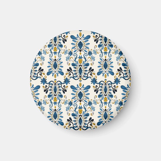 Ikat-Krawatte, Stammesfarbe Magnet (Vorne)