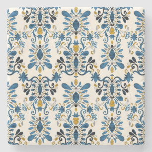 Ikat-Krawatte, Stammesfarbe Steinuntersetzer