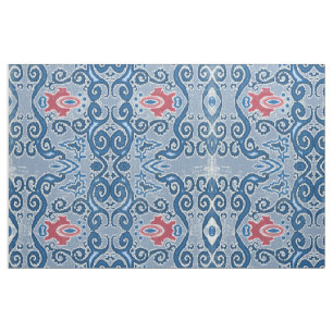 IKAT Muster-Sinti und Roma Boho Bohemisches Trendy Stoff