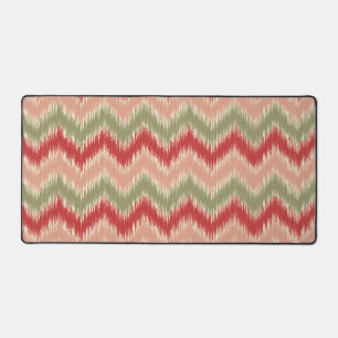 Ikat Pattern Schreibtischunterlage