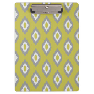 Ikat Vintage-Muster Klemmbrett