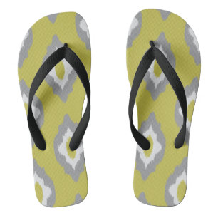 Ikat Vintages Muster Flip Flops