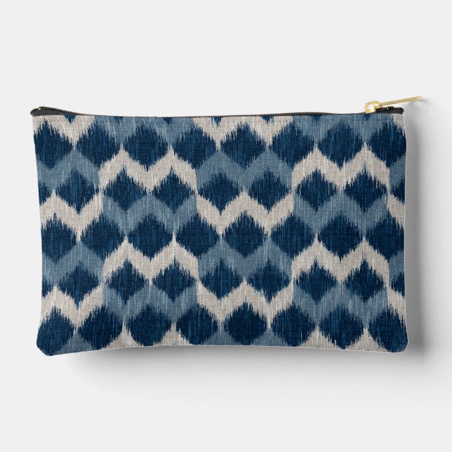 Ikat-Welle Zubehörtasche (Rückseite)