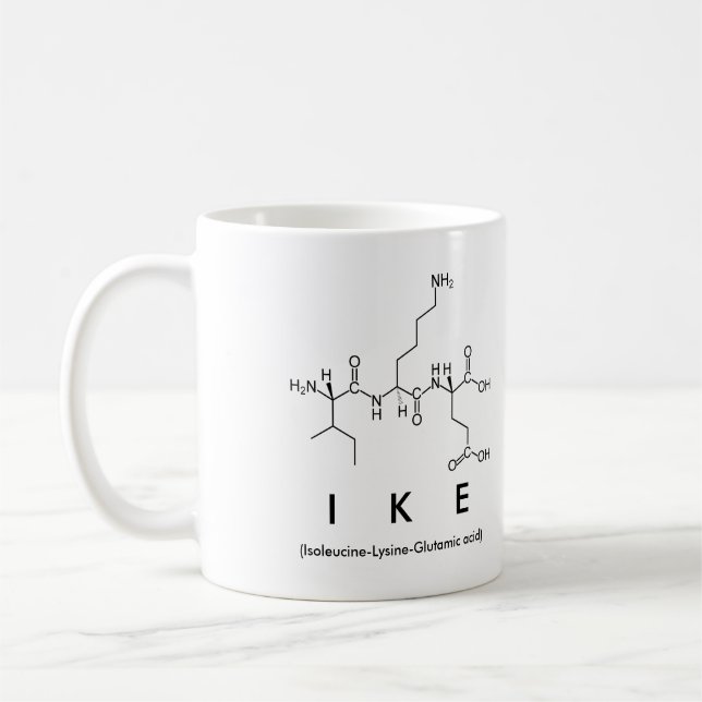 Ike Peptidname Tasse (Links)