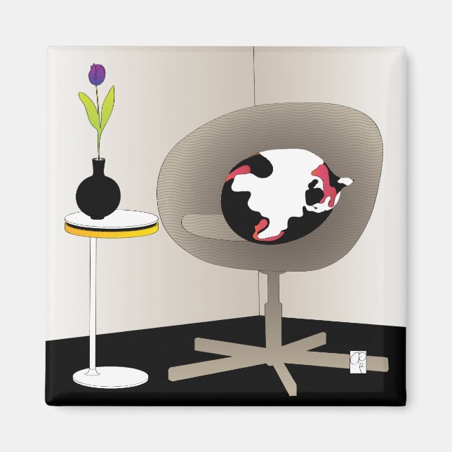 Ikea Interiors Cat Magnet (Vorne)