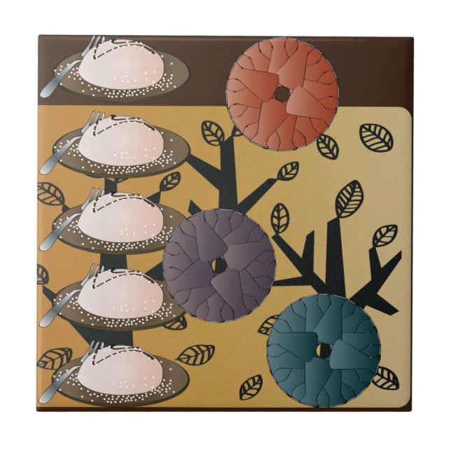 Ikea Kitchen Cakes Tile Fliese (Vorderseite)