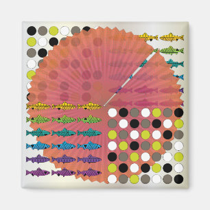 Ikea Kitchen Salmon Magnet