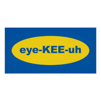 IKEA-Logo-Kunst Poster