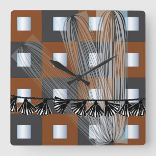 Ikea Mirrors Squares Uhr