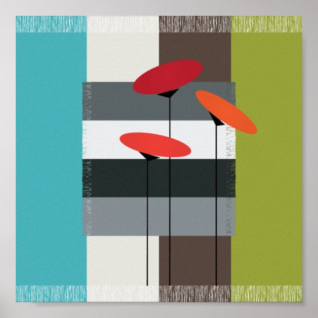 Ikea Throws Stripes Poster (Vorne)