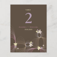 Ikebana Frangipani Lila tropische Blume Hochzeit