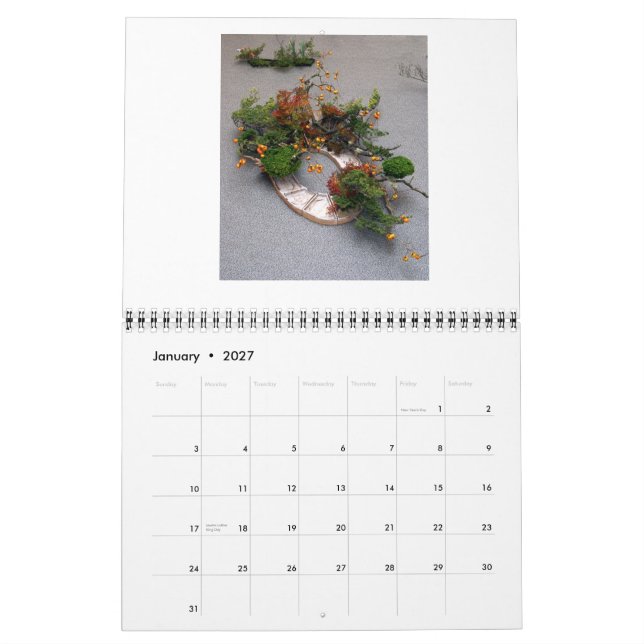 Ikebana-Kalender Kalender (Jan 2027)