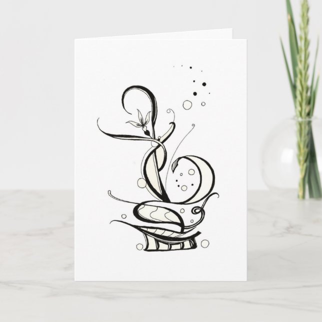 Ikebana Karte (Vorderseite)