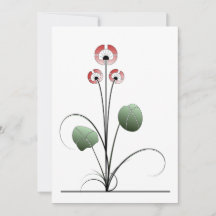 Ikebana-Karte