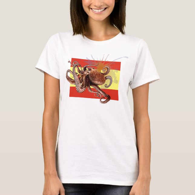Iker die Krake T-Shirt (Vorderseite)
