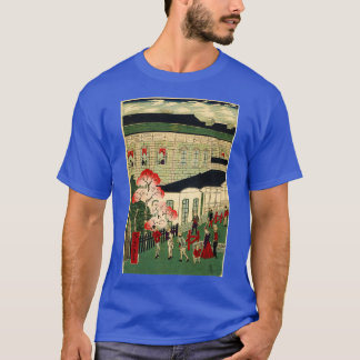 Ikkei Dampfzug aus Shiodama 1 1872 Holzschnitt T-Shirt