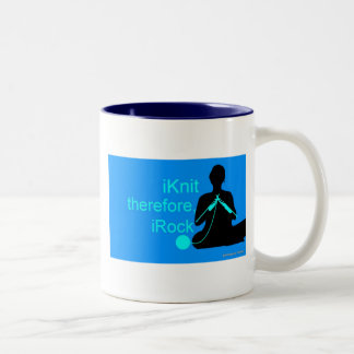 iKnit Tasse (blau)