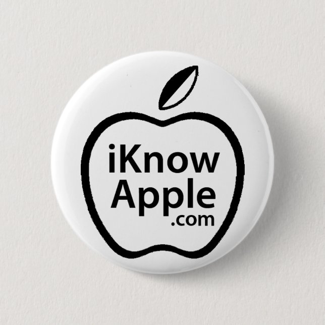 iKnow Apple knöpfen Button (Vorderseite)