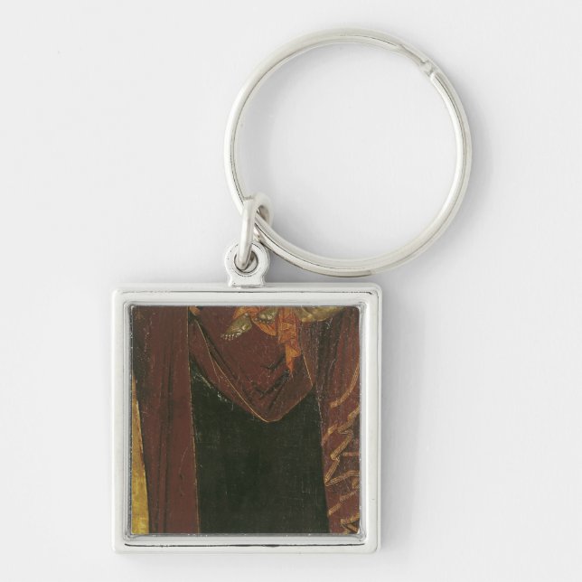 Ikone bekannt als die "Jungfrau des Zars Dushan", Schlüsselanhänger (Vorne)