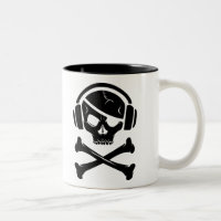Ikone der Musik-Piraten-Piraterie Anti-RIAA