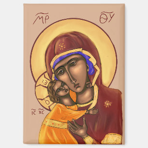 Ikone der Mutter Gottes Magnet