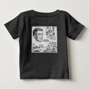 Ikone der schwarzen Geschichte: Benjamin Banneker, Baby T-shirt