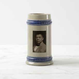 Ikone der schwarzen Geschichte: Booker T. Washingt Bierglas