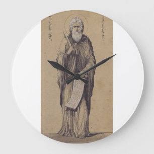 Ikone des Heiligen Propheten Elija Heilige Kunst Große Wanduhr