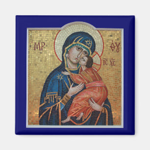 Ikone des Theotokos Magneten Magnet