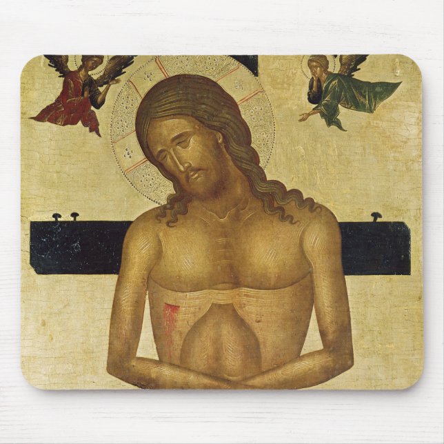 Ikone, die Christus im Grab darstellt Mousepad (Vorne)