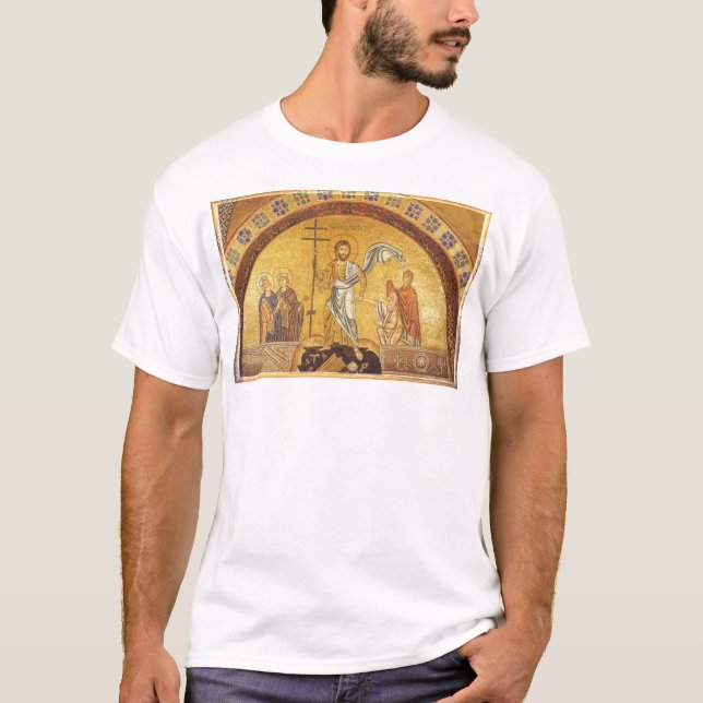 Ikone von Christus T-Shirt (Vorderseite)