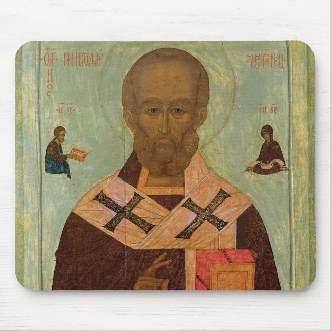 Ikone von Sankt Nikolaus Mousepad (Vorne)