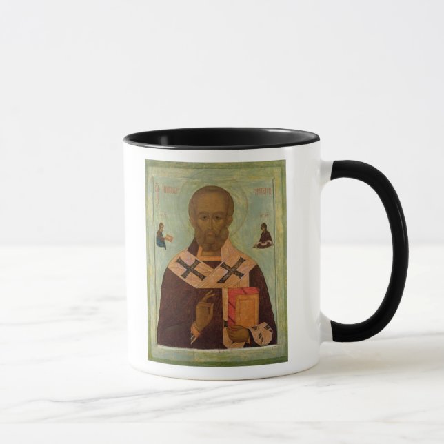 Ikone von Sankt Nikolaus Tasse (Rechts)