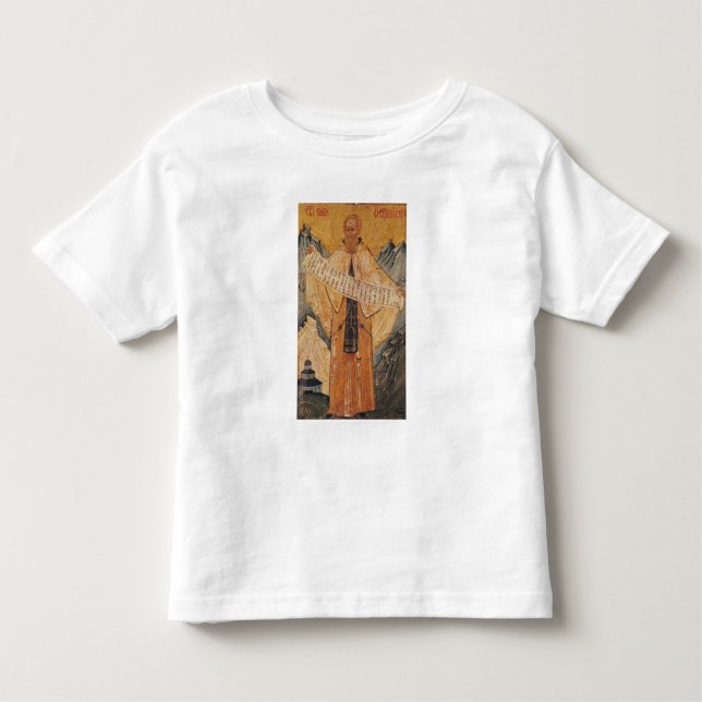Ikone von St. Sabas von Jerusalem, 1572 Kleinkind T-shirt (Vorderseite)