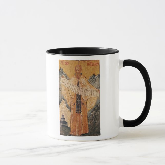 Ikone von St. Sabas von Jerusalem, 1572 Tasse (Rechts)