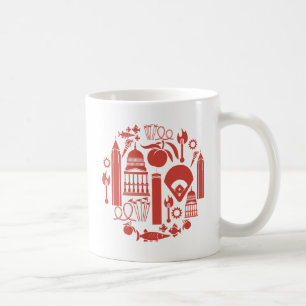Ikonen Atlantas Georgia Kaffeetasse
