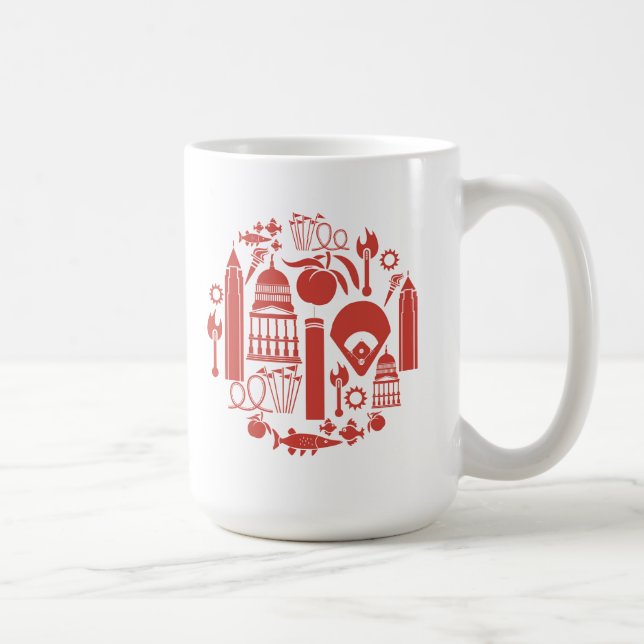 Ikonen Atlantas Georgia Kaffeetasse (Rechts)