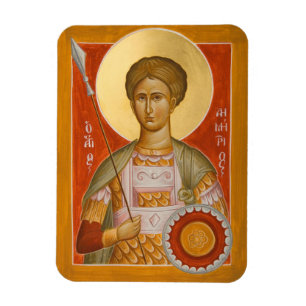 Ikonen-Magnet St. Dimitrios Magnet