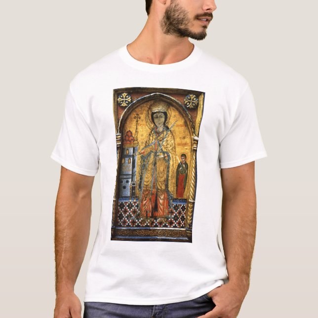 Ikonen-St. Barbara T-Shirt (Vorderseite)