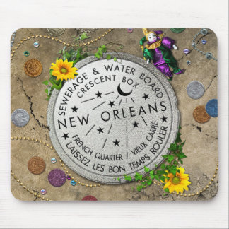 Ikonenhafter Wasserzähler New Orleans Mousepad