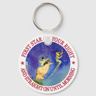 IKONENHAFTES BILD VON PETER PAN SCHLÜSSELANHÄNGER