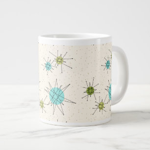 Ikonische Atomic Starbursts Jumbo-Tasse