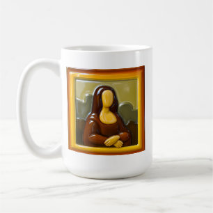 Ikonische gesichtslose Kunst   Kaffeetasse