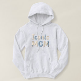 Ikonische Mami-Faux-Yarn-Style-Hoodie – Cozy Damen Hoodie