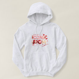 Ikonische Mom-Faux-Yarn-Style-Hoodie – Cozy Damen  Hoodie