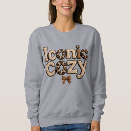 Ikonische Mom-Faux-Yarn-Style-Hoodie – Cozy Damen  Sweatshirt