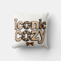 Ikonische Mutter Faux-Yarn-Optik – Cozy Kissen