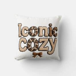Ikonische Mutter Faux-Yarn-Optik – Cozy Kissen